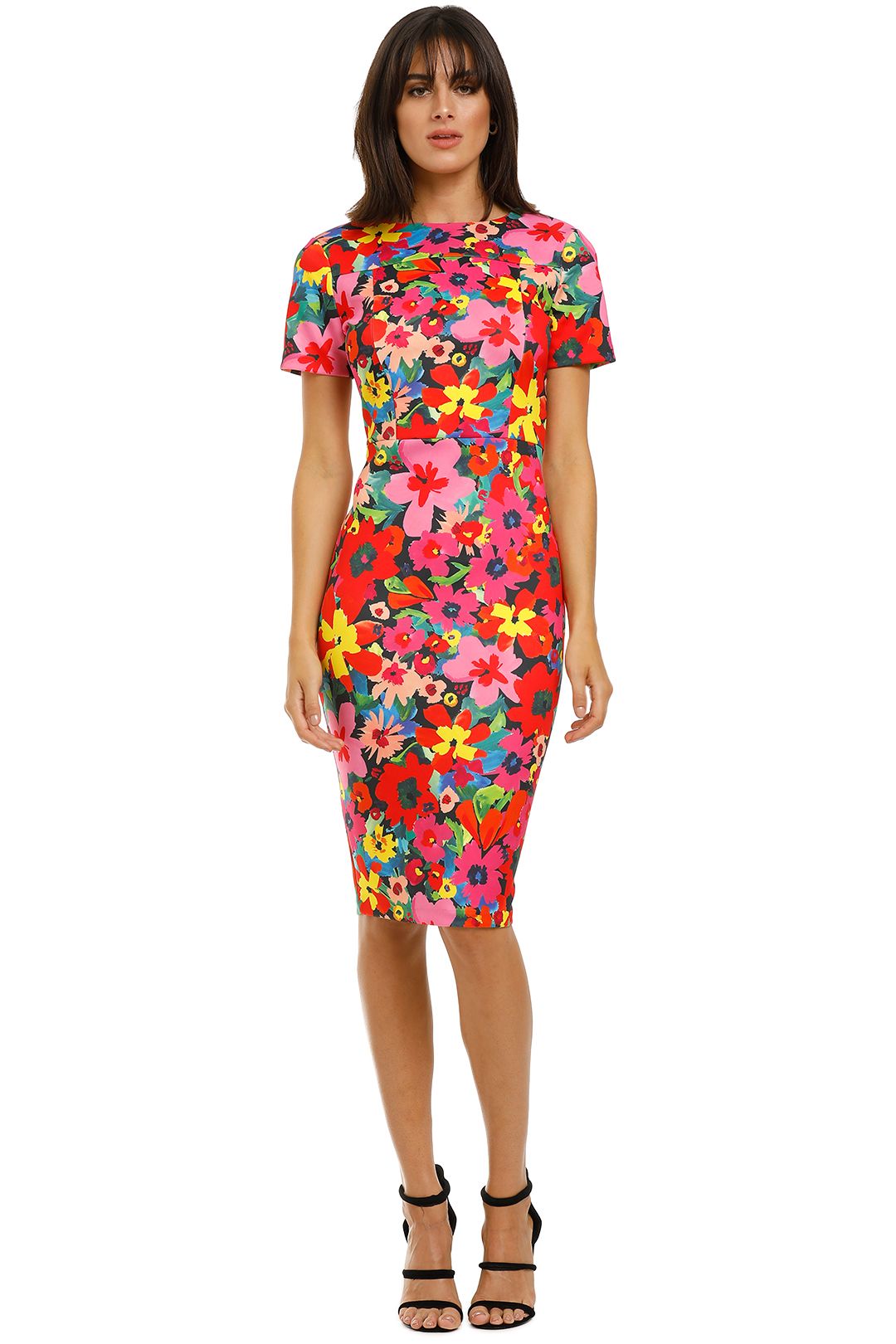 Scuba Sheath Dress - Floral | Alexia ...